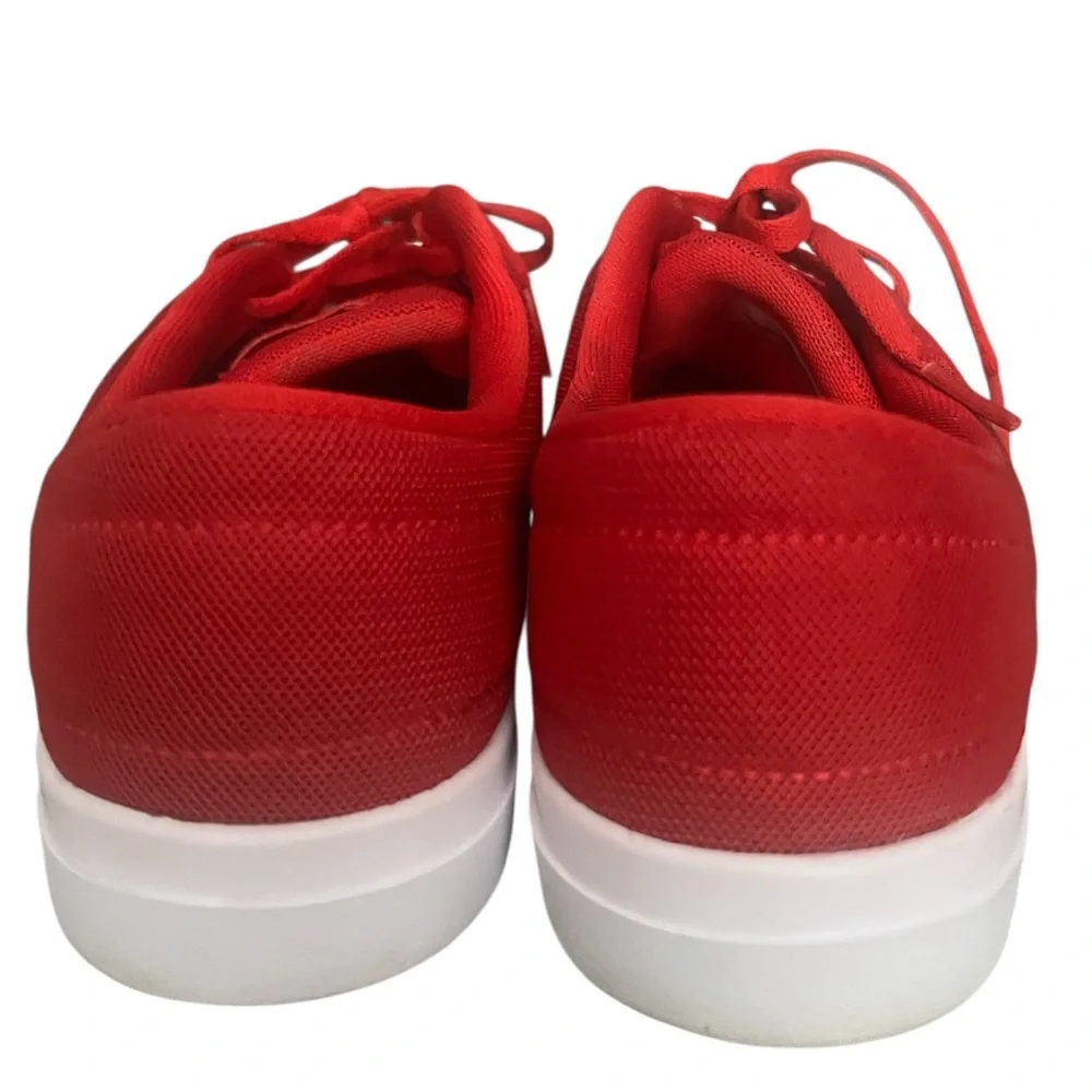 Nike SB Portmore Ultralight Men’s 8.5 skater red and white lace up sneakers